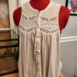 American Eagle outfitters lace tank